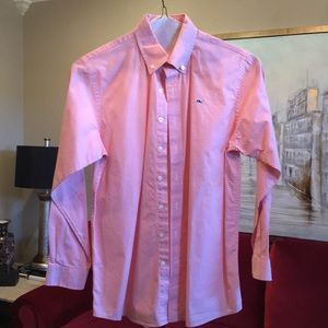 Micro check button down Shep and Ian shirt.